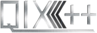 Qix++ logo for PSP